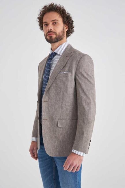 Bisse Men’s Regular Fit Half-Lined Jacket BEIGE. 7 Bisse Men’s Regular Fit Half-Lined Jacket BEIGE. 7