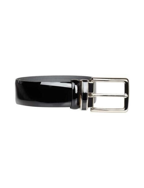Bisse Men’s Patent Leather Belt BLACK. 2