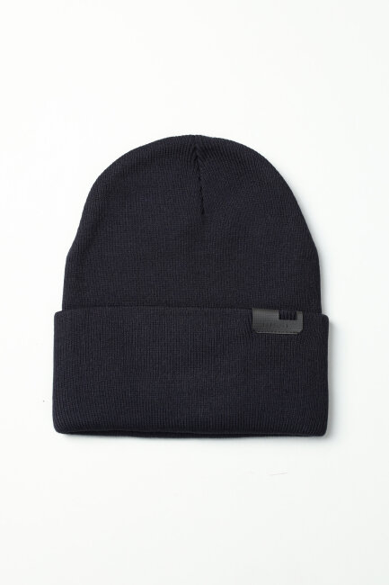 Erkek Siyah Akrilik Kaşkol Bere Seti (1)