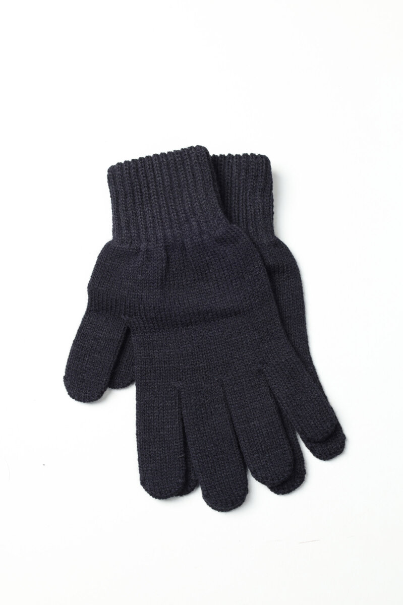 Erkek Siyah Akrilik Kaşkol Bere Seti - 4