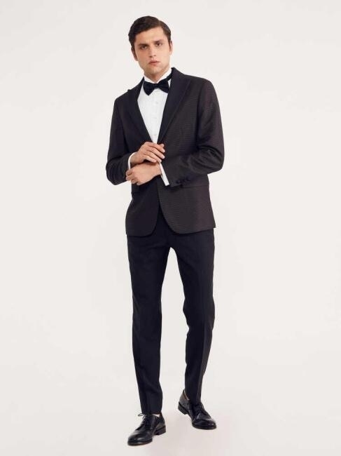 Erkek Siyah Smokin Takım - 2