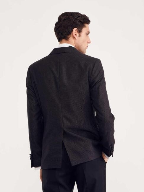 Erkek Siyah Smokin Takım - 3