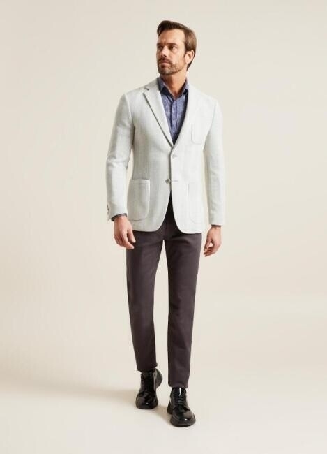Bisse Men’s Slim Fit 6 Drop Blazer BCK20K20502 STONE. 5 Bisse Men’s Slim Fit 6 Drop Blazer BCK20K20502 STONE. 5
