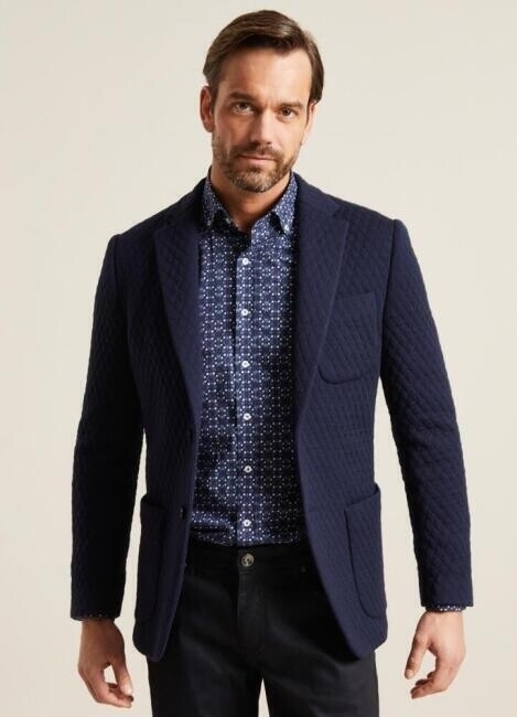Bisse Men’s Slim Fit 6 Drop Blazer BCK20K20503 NAVY BLUE. 1 Bisse Men’s Slim Fit 6 Drop Blazer BCK20K20503 NAVY BLUE. 1