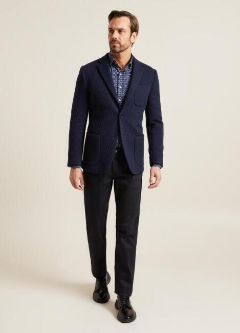 Bisse Men’s Slim Fit 6 Drop Blazer BCK20K20503 NAVY BLUE. 6 Bisse Men’s Slim Fit 6 Drop Blazer BCK20K20503 NAVY BLUE. 6