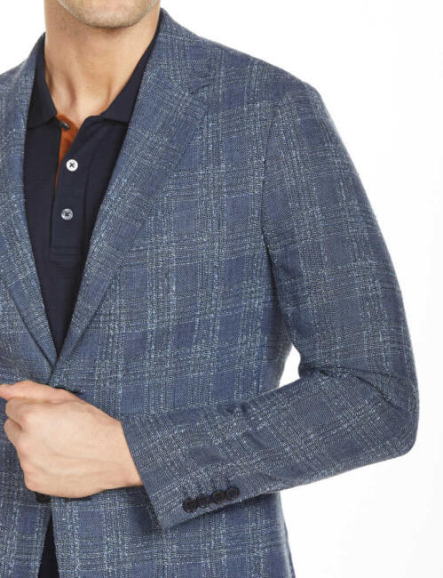 Bisse Erkek Slim Fit Ceket LACİ. 3 Bisse Erkek Slim Fit Ceket LACİ. 3