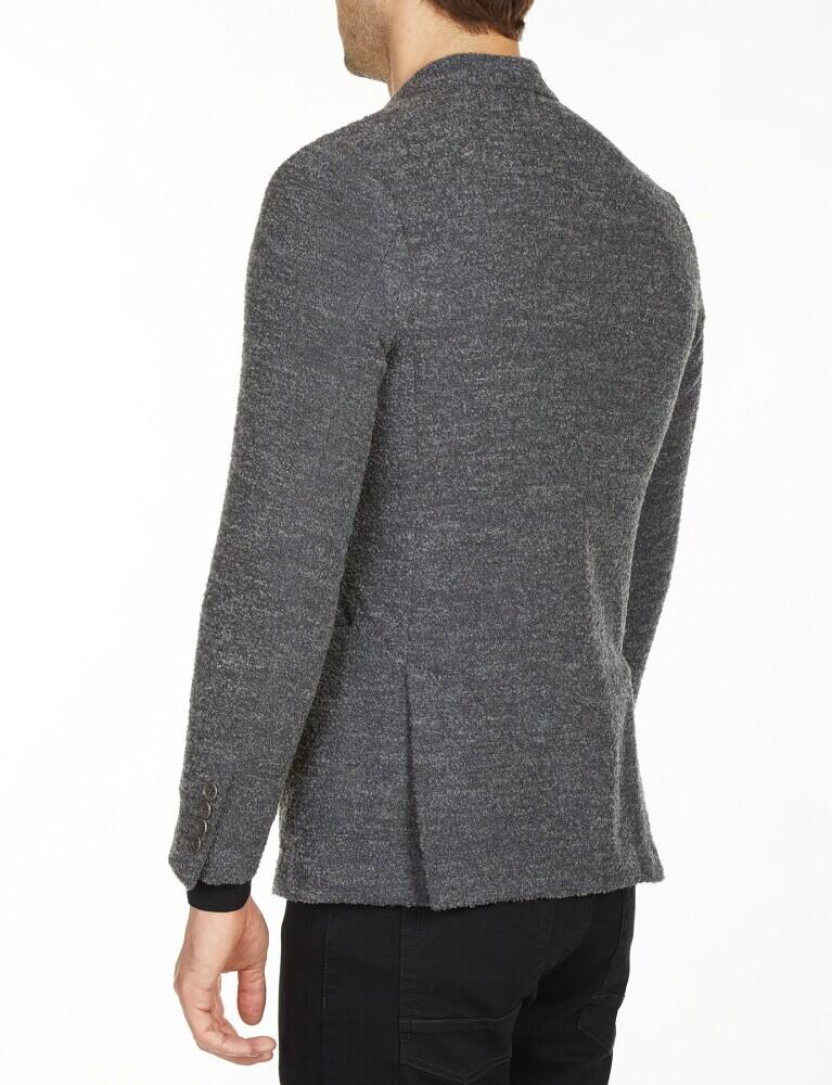 Erkek Slim Fit Ceket Gri - 2