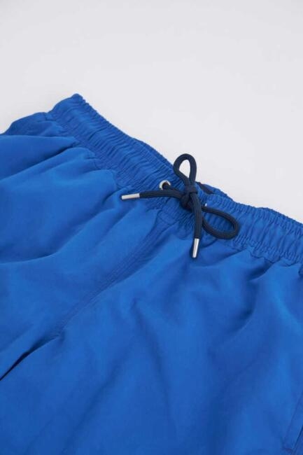Erkek Slim Fit Deniz Şortu Sax (1)