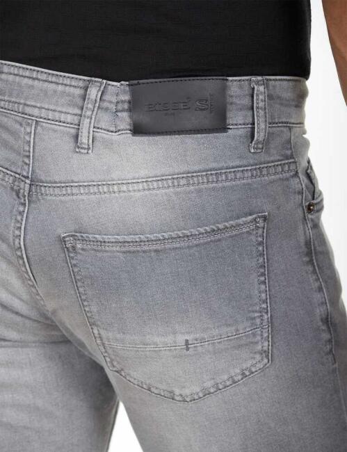 Bisse Erkek Slim Fit Jean Pantolon GRİ. 3 Bisse Erkek Slim Fit Jean Pantolon GRİ. 3