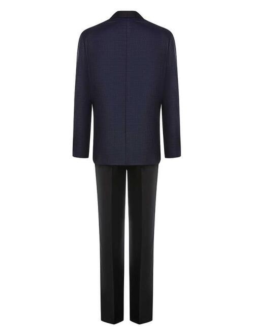Slim Fit Lacivert Erkek Smokin Takım - 2