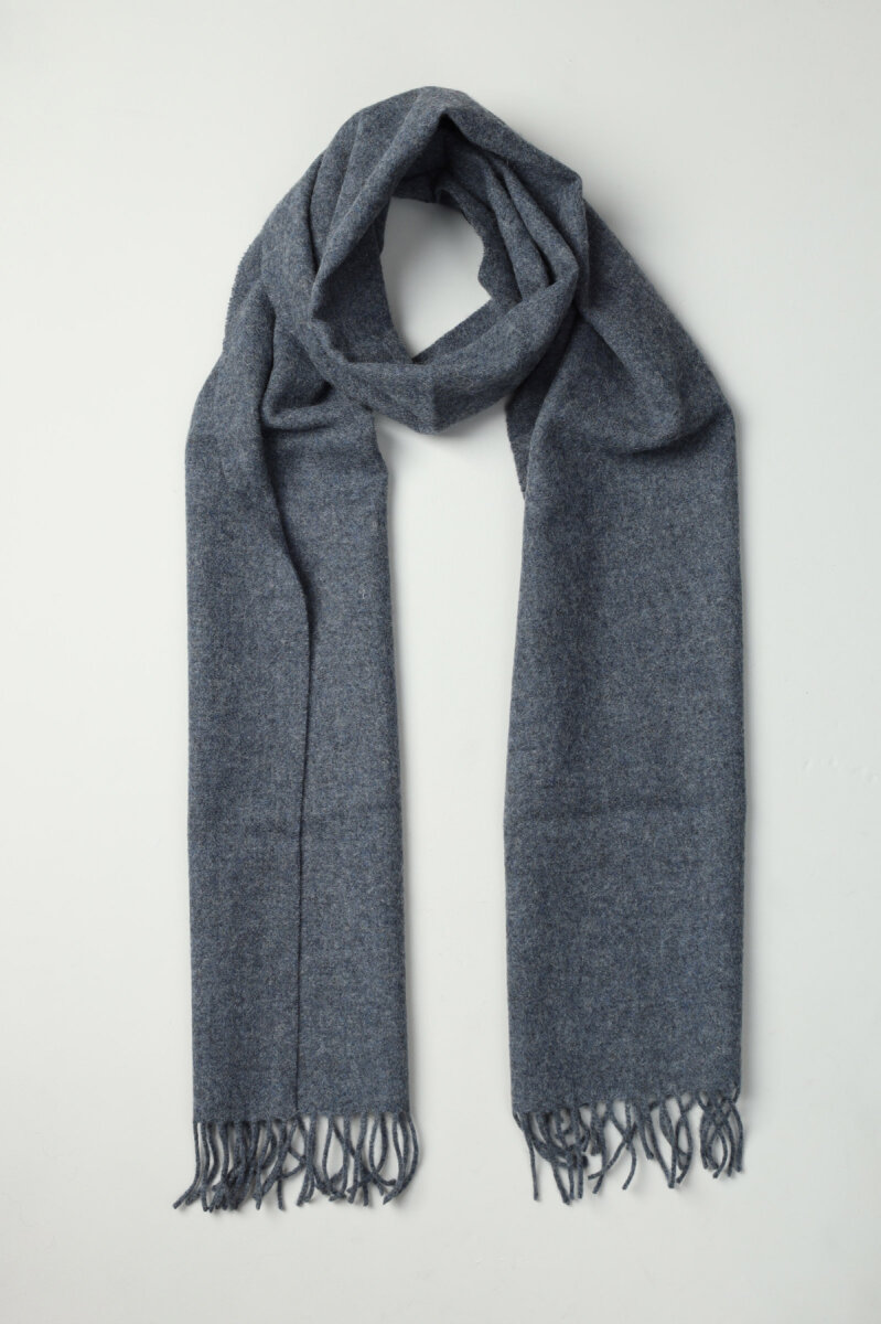 Erkek Yün Atkı Antrasit - 1