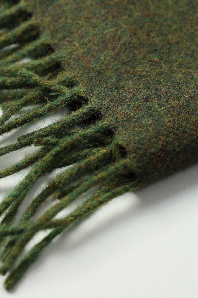 Erkek Yün Kaşkol Yeşil - 3