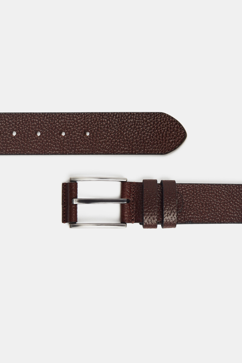 Flotter Deri Kahve Erkek Kemer