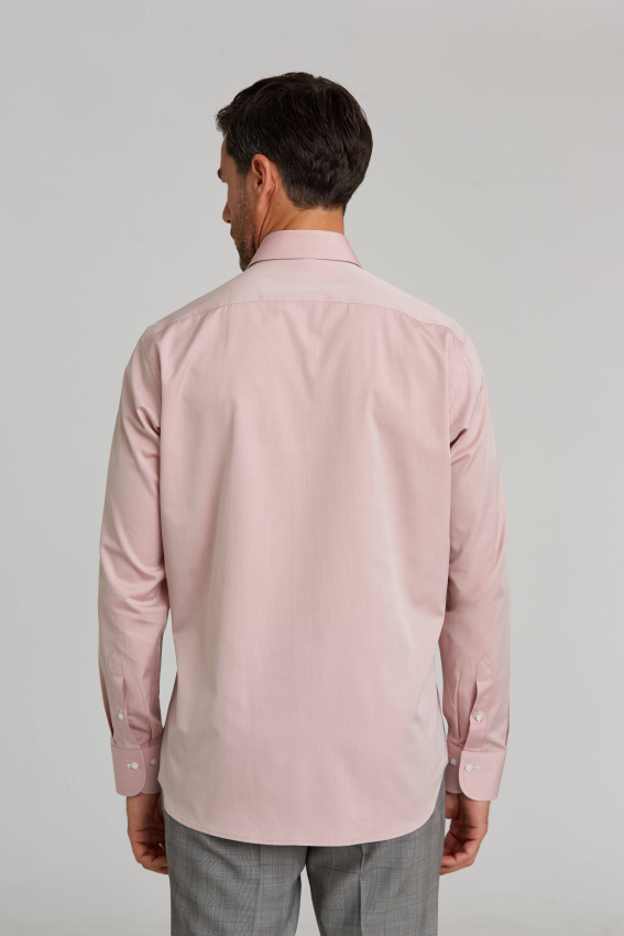 Regular Fit Hardal Klasik Erkek Gömlek - 2