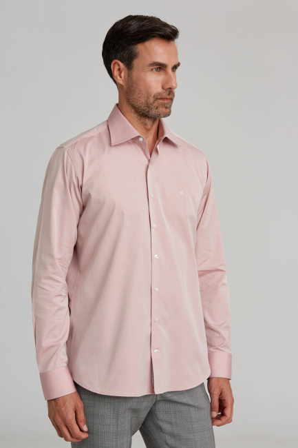 Regular Fit Hardal Klasik Erkek Gömlek - 5