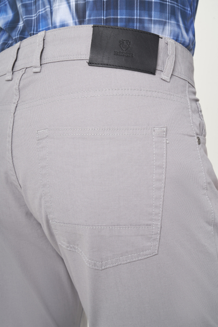 Gri Pamuk 5 Cepli Spor Erkek Pantolon - 4