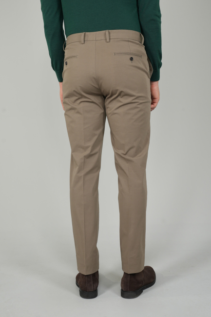 Haki Pamuk 4 Cepli Pilesiz Erkek Pantolon - 2