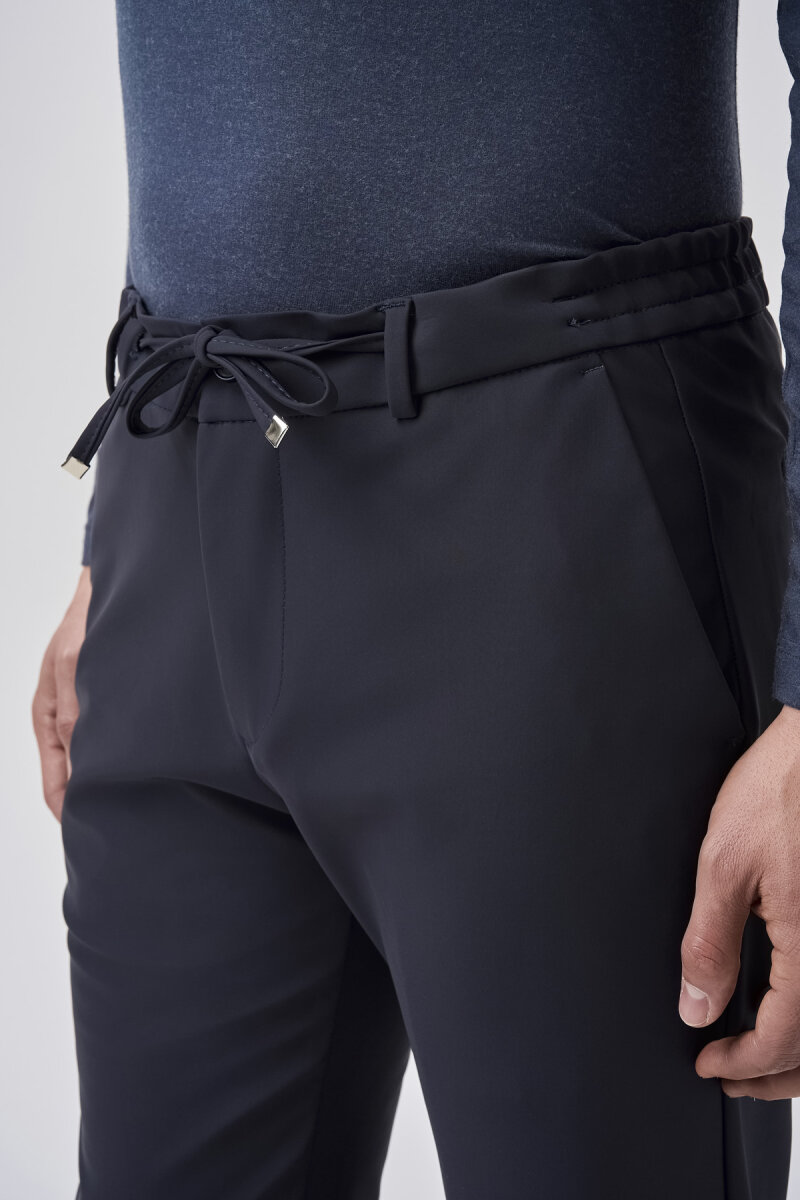 Bisse Studio Erkek Jogger Spor Pantolon Lacivert - 4