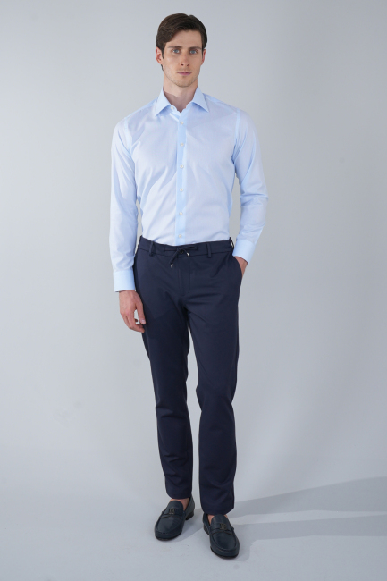 U.KOL PALBDK GÖMLEK Mavi - 5