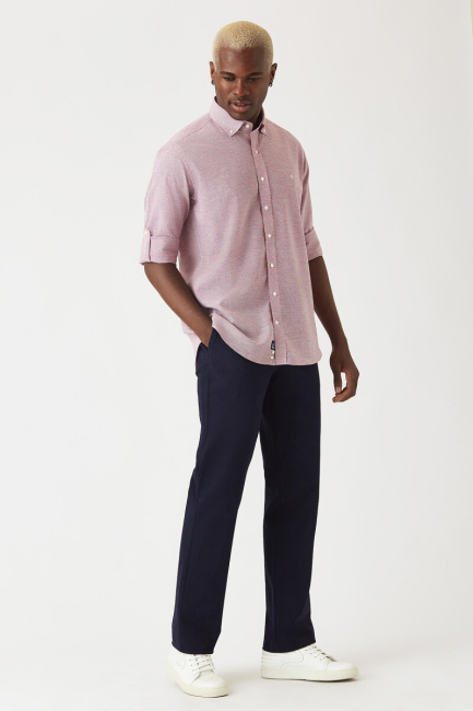 Lacivert Lastikli 4 Cepli Spor Erkek Pantolon - 4