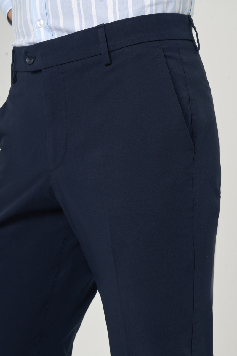 Lacivert Pamuk 4 Cepli Spor Erkek Pantolon - 3