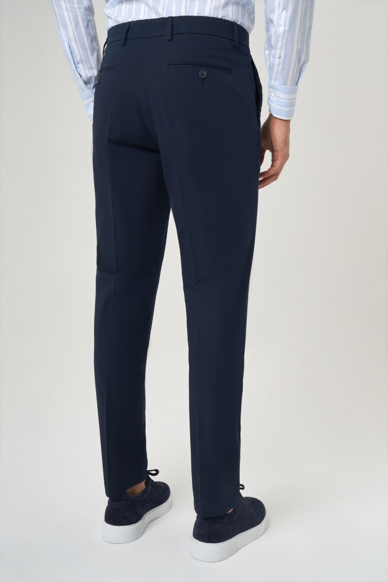 Lacivert Pamuk 4 Cepli Spor Erkek Pantolon (1)