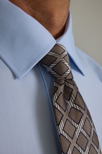 Mavi Regular Fit Pamuk Klasik Yaka Cepsiz Erkek Gömlek   - 4