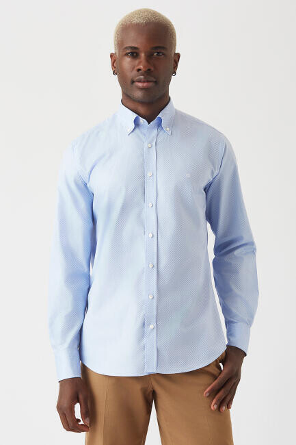 Mavi Spor Uzun Kollu Regular Fit Erkek Gömlek