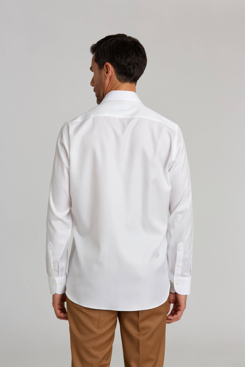 Platinium Regular Fit Beyaz Erkek Gömlek (1)