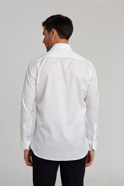 Platinium Regular Fit Beyaz Erkek Gömlek - 2