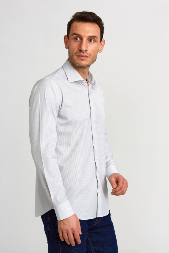 Platinium Regular Fit Siyah Erkek Gömlek - 1
