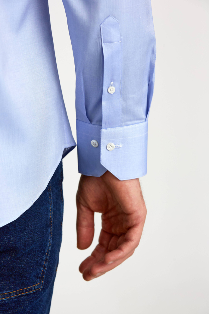 Platinium Regular Fit Mavi Erkek Gömlek - 6