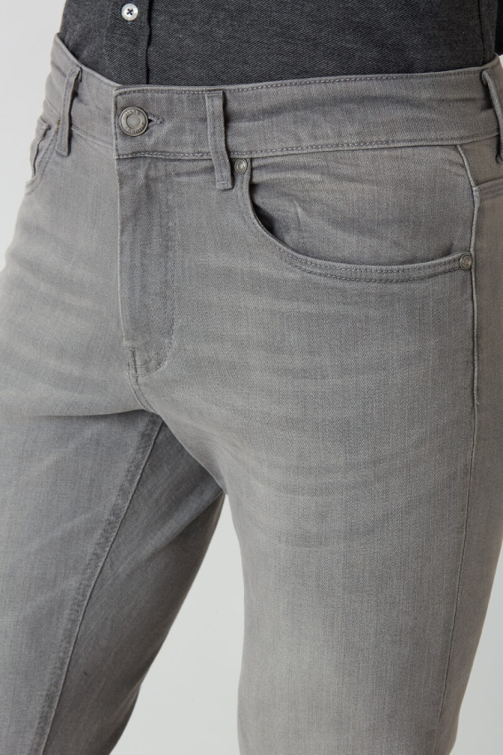 5 Cepli Gri Denim Erkek Pantolon - 4