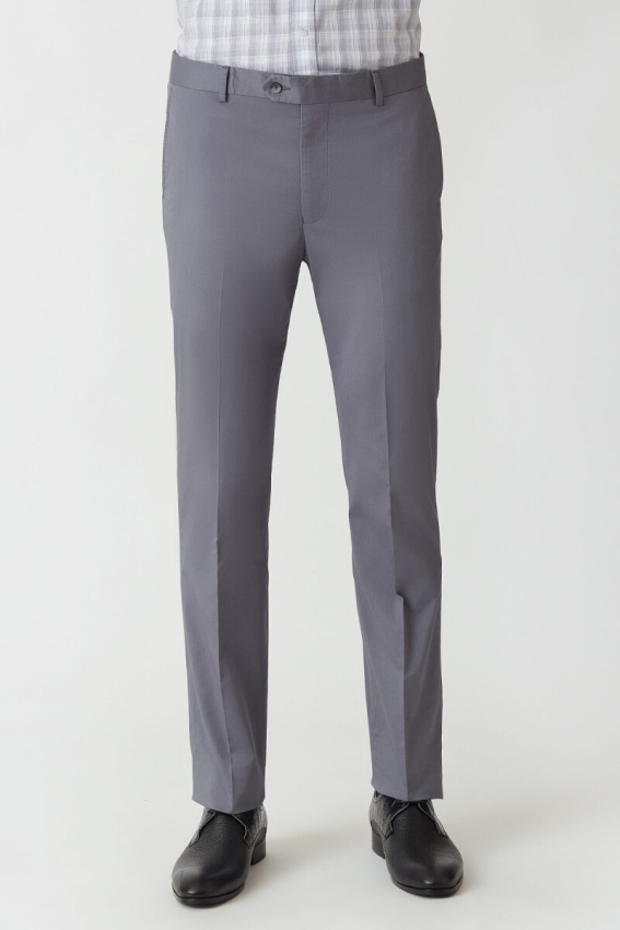 4 Cepli Gabardin Gri Spor Erkek Pantolon - 2