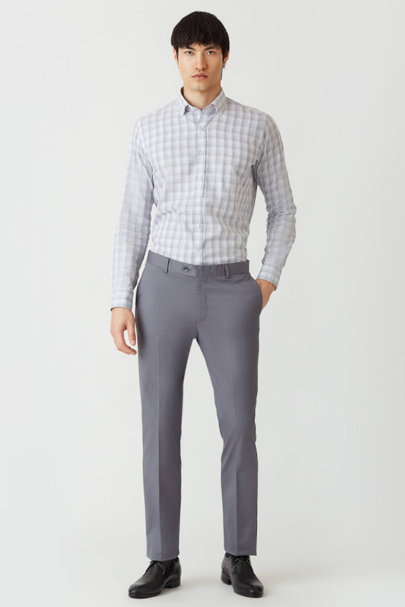 4 Cepli Gabardin Gri Spor Erkek Pantolon - 1
