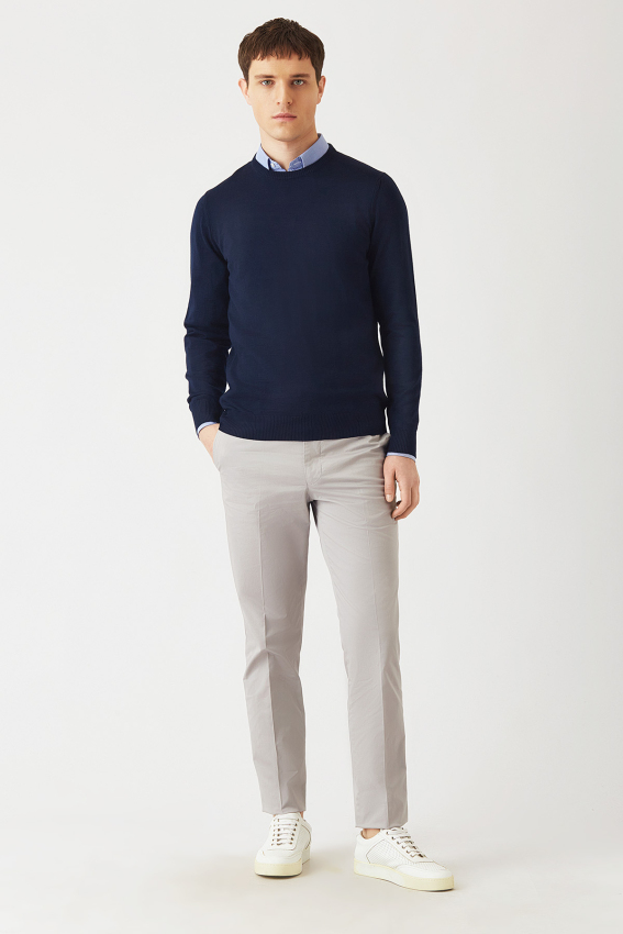 4 Cepli Gabardin Taş Spor Erkek Pantolon - 1