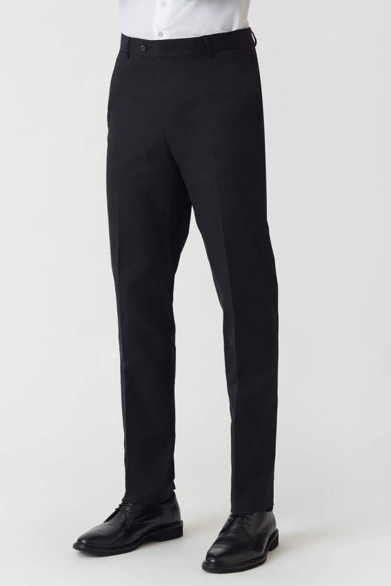 4 Cepli Gabardin Siyah Spor Erkek Pantolon - 2