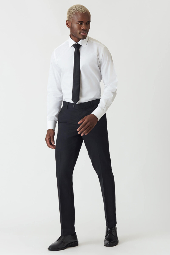 4 Cepli Gabardin Siyah Spor Erkek Pantolon - 5
