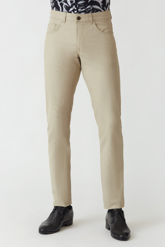 5 Cepli Bej Spor Erkek Pantolon - 2