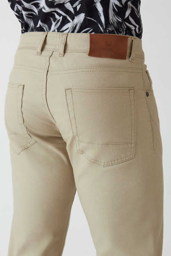 5 Cepli Bej Spor Erkek Pantolon - 5