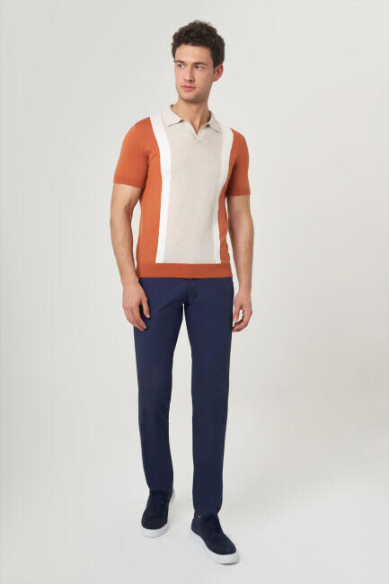 5 Cepli Lacivert Spor Erkek Pantolon - 1