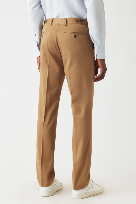 4 Cepli Camel Saten Spor Erkek Pantolon - 3