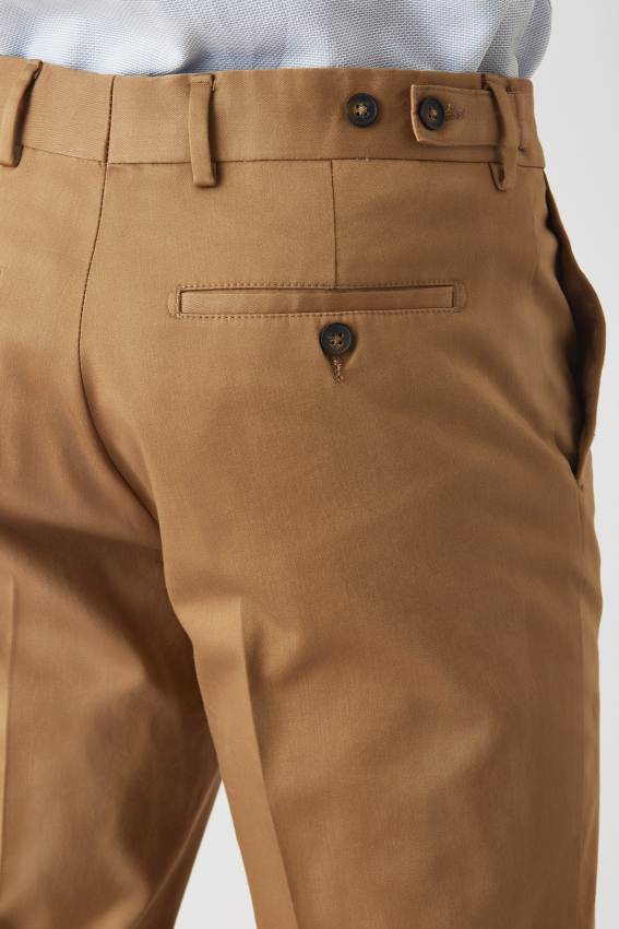 4 Cepli Camel Saten Spor Erkek Pantolon - 4