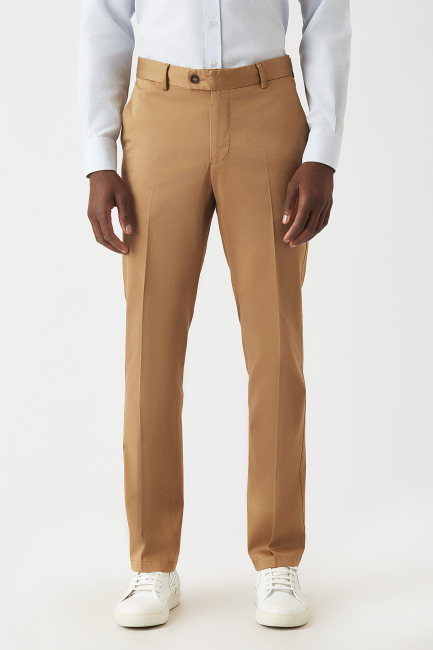 4 Cepli Camel Saten Spor Erkek Pantolon - Bisse (1)