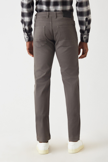 5 Cepli Gri Spor Erkek Pantolon - 3
