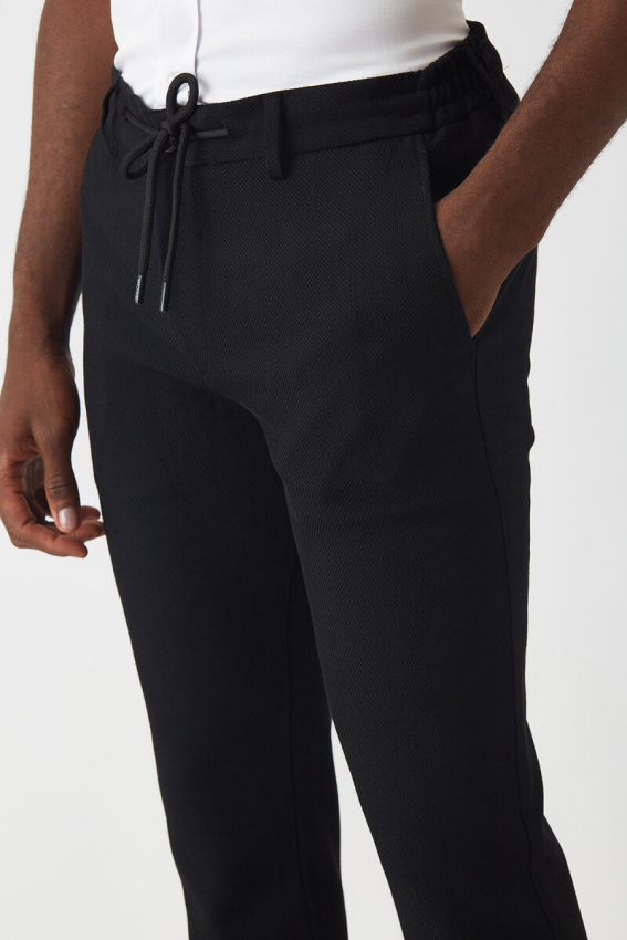 4 Cepli Siyah Spor Erkek Pantolon - 3