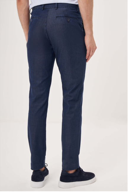 4 Cepli Lacivert Spor Erkek Pantolon - 3