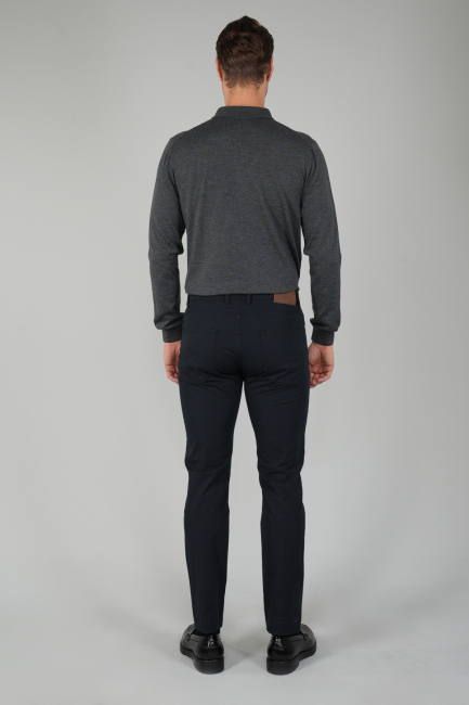 PNS 24109 - 5 Pocket Sports Trousers BLACK - 2