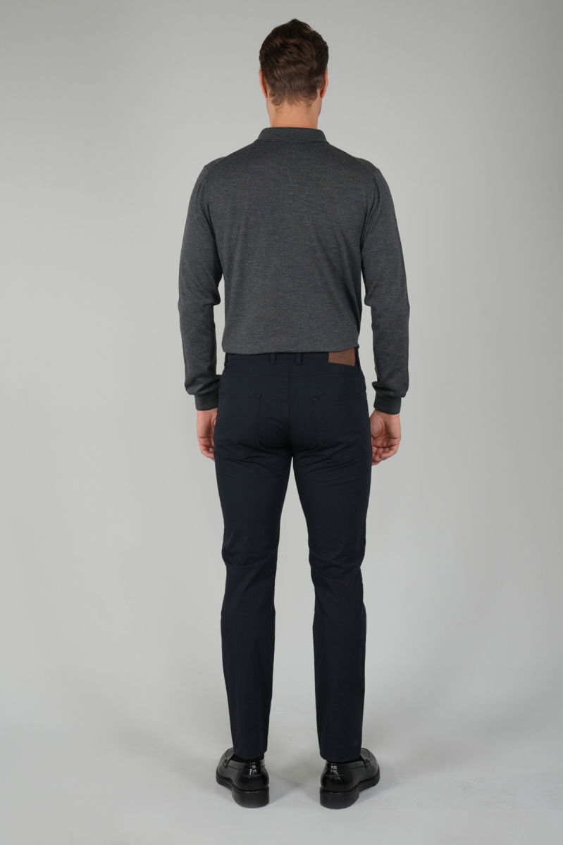 Siyah Pamuk 5 Cepli Spor Erkek Pantolon (1)