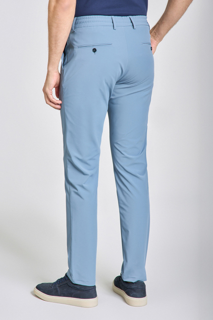 Jogger Cepli Mavi Spor Erkek Pantolon - 6